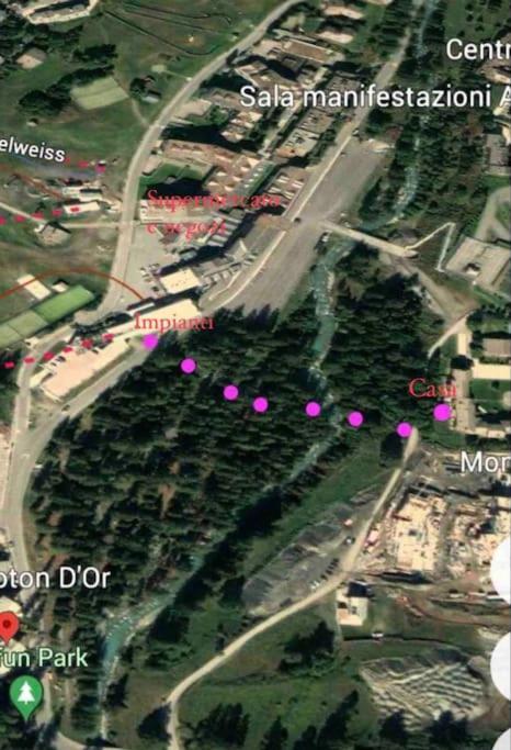 Appartamento Ampio Giardino Adiacente Piste Sci 4/6 Posti Letto La Thuile Luaran gambar