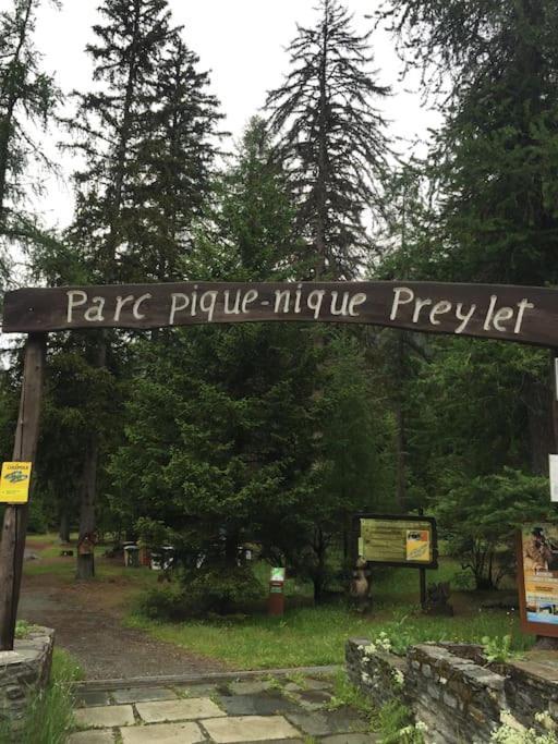 Appartamento Ampio Giardino Adiacente Piste Sci 4/6 Posti Letto La Thuile Luaran gambar