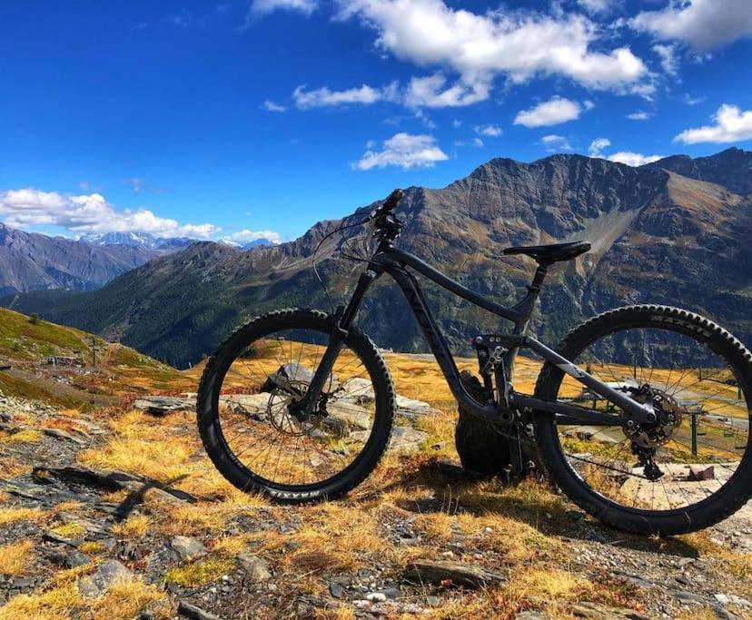 Appartamento Ampio Giardino Adiacente Piste Sci 4/6 Posti Letto La Thuile Luaran gambar